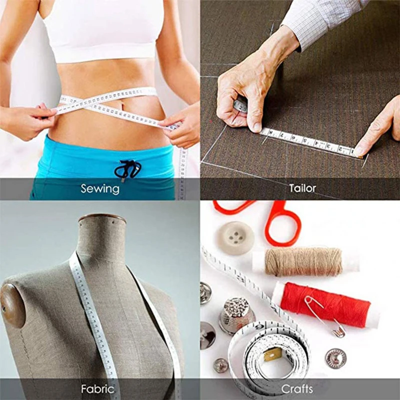 

3m Soft Tape Measure Professional Measuring Film for Body Portable Sewing Tailor Meter Flexible Clothing Tailoring Ruler