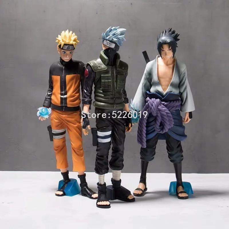 

25cm Anime Figure Shippuden ROS Grandista Uchiha Sasuke Action Figure Uzumaki Hatake Kakashi Uchiha Itachi Figures
