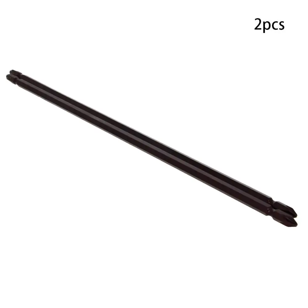 

Hot 2pcs/3pcs Double Ended Phillips Head Drill S2 Redness Surface 65/150/200/300mm Length Hex Shank Magnetic Screwdriver Bit