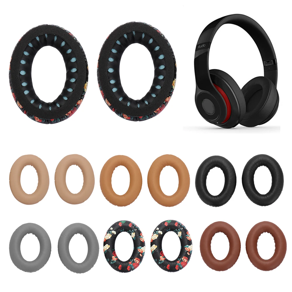 

2PCS Headphone Cushion Pads Cover Headphones Replacement Earpads Ear Pads For Bose QuietComfort 35 QC35 QC 35 25 15 QC25 QC15