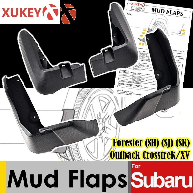Брызговики OE в стиле Subaru Forester SH SJ SK Outback XV Crosstrek брызговики Стайлинг