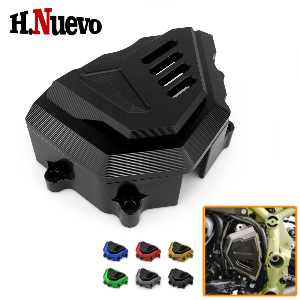 

For Kawasaki Z900 Z 900 Z-900 2017 Motorcycle Accessorie Front Sprocket Chain Guard Cover Engine Slider Protector With Z900 Logo