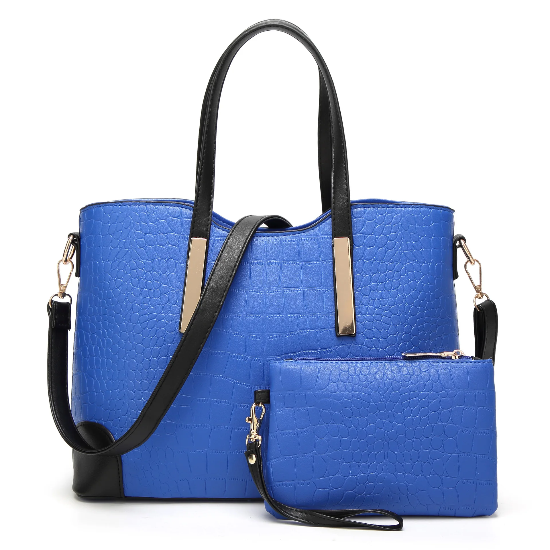 Женские сумки 2 комплекта из искусственной кожи модные дизайнерские на плечо