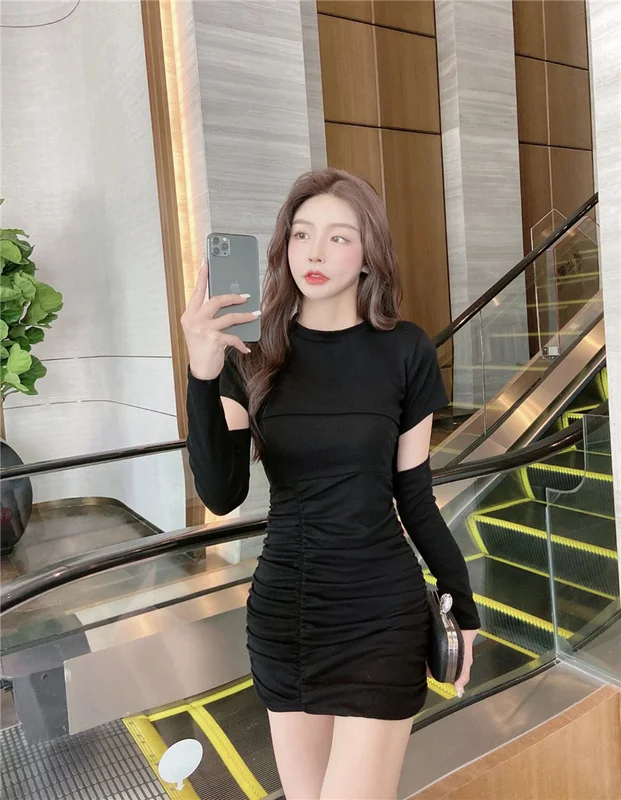 Пикантный дизайнерский топ с коротким рукавом | Женская одежда