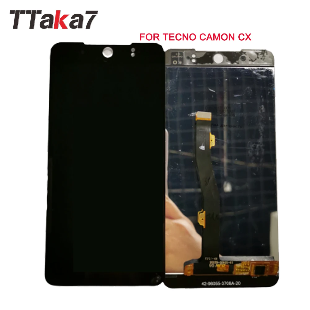 ЖК для Tecno Camon CX C10 дисплей кодирующий преобразователь сенсорного экрана в сборе 5