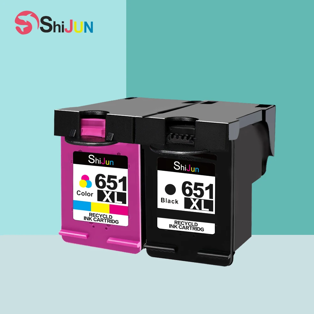 

Чернильный картридж SHIJUN, совместимый с HP 651 XL 651xl для принтера HP Deskjet 5645 5575 Officejet 202 202c 252 252c