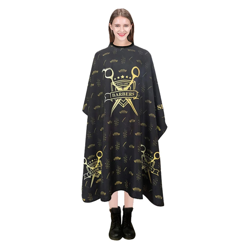 

Hairdresser Wrap Salon Barber Cutting Hair Waterproof Cloth for Salon Barber Gown Capes Hairdresser Hair Dresser Cape