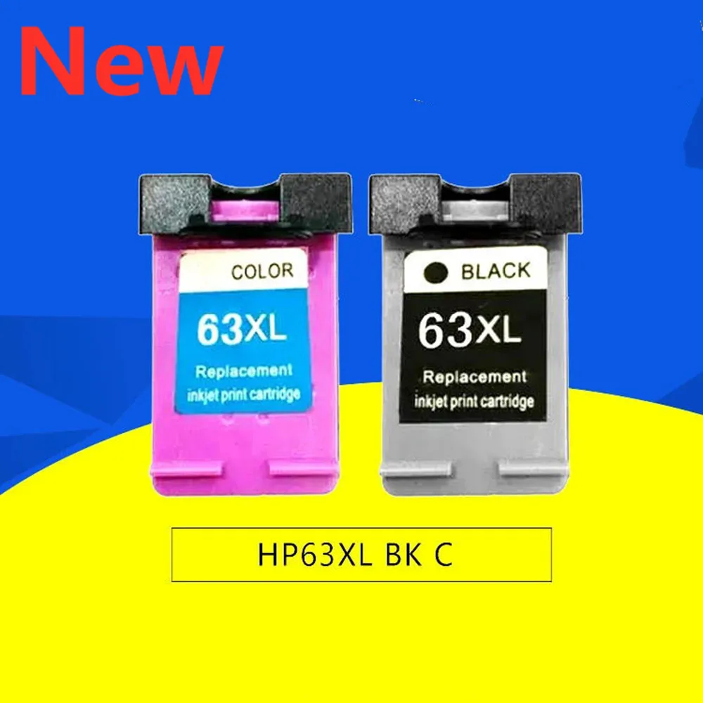 Картридж GIAUSA 663XL совместимый с hp 63 XL чернильный картридж для hp63 Deskjet 1110 2130 2131 2132 3630
