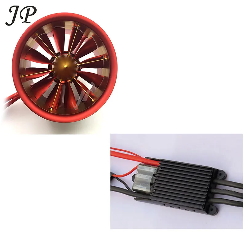 JP120mm EDF Ducted Fan 12Blades с 5060 Motor 750KV RC Air Plane 50V 142A 7100W 9 3 KG All Set |
