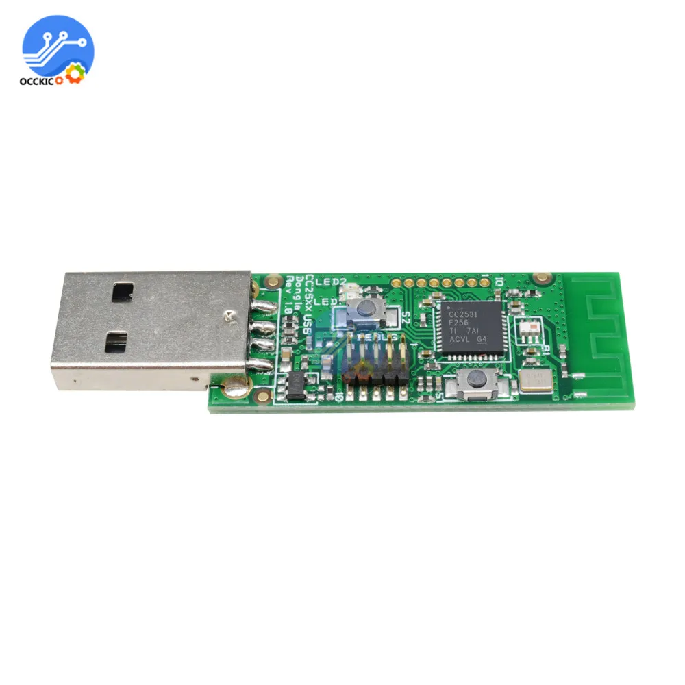 Беспроводная плата Zigbee CC2531 Sniffer модуль анализатора Packet Protocol высокоскоростной USB