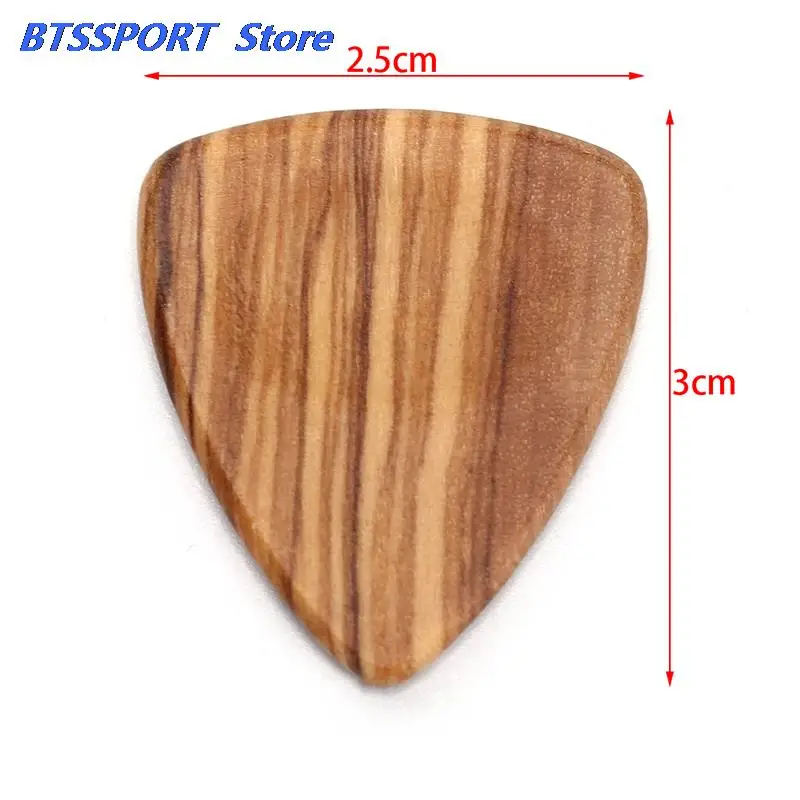 1 шт. 3 см х 2 5 деревянная акустическая гитара Pick Plectrum в форме сердца для бас-части |