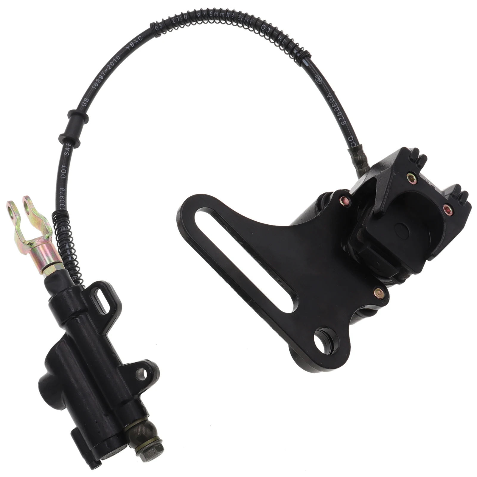 Задний тормозной насос гидравлический тормоз в сборе суппорт цилиндра для 125cc 140cc