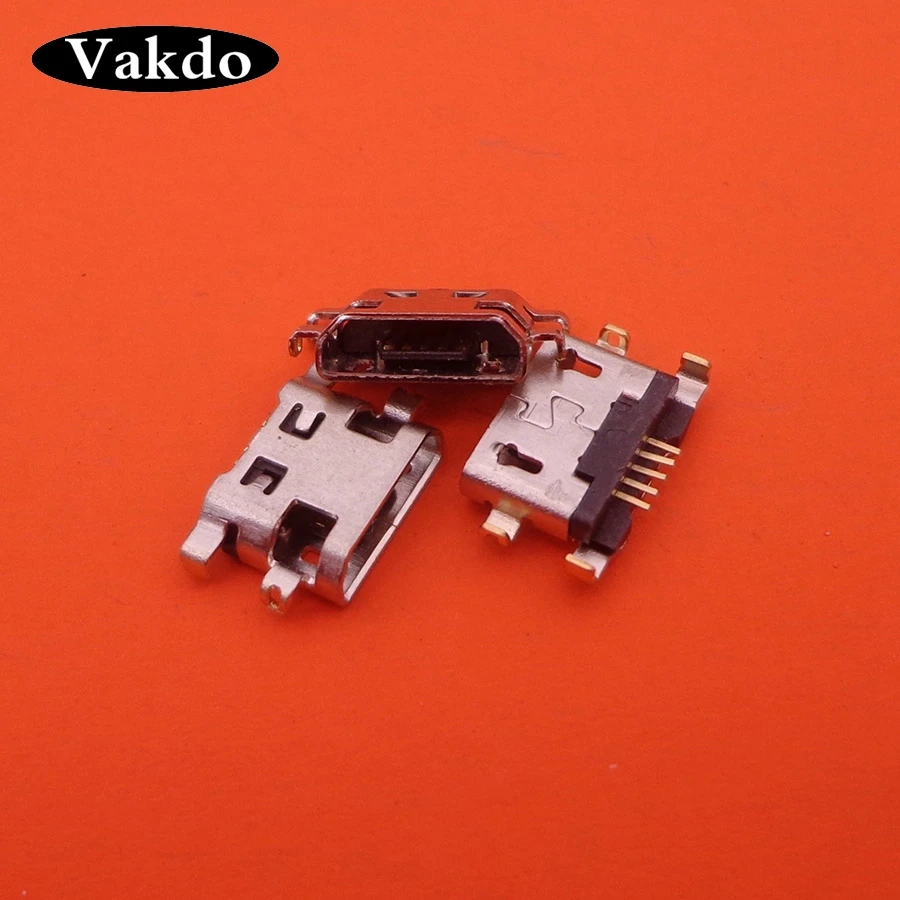 50 шт./лот для Alcatel OT6012 OT 6012 6012D One Touch Idol Mini micro usb разъем зарядки док-станции |