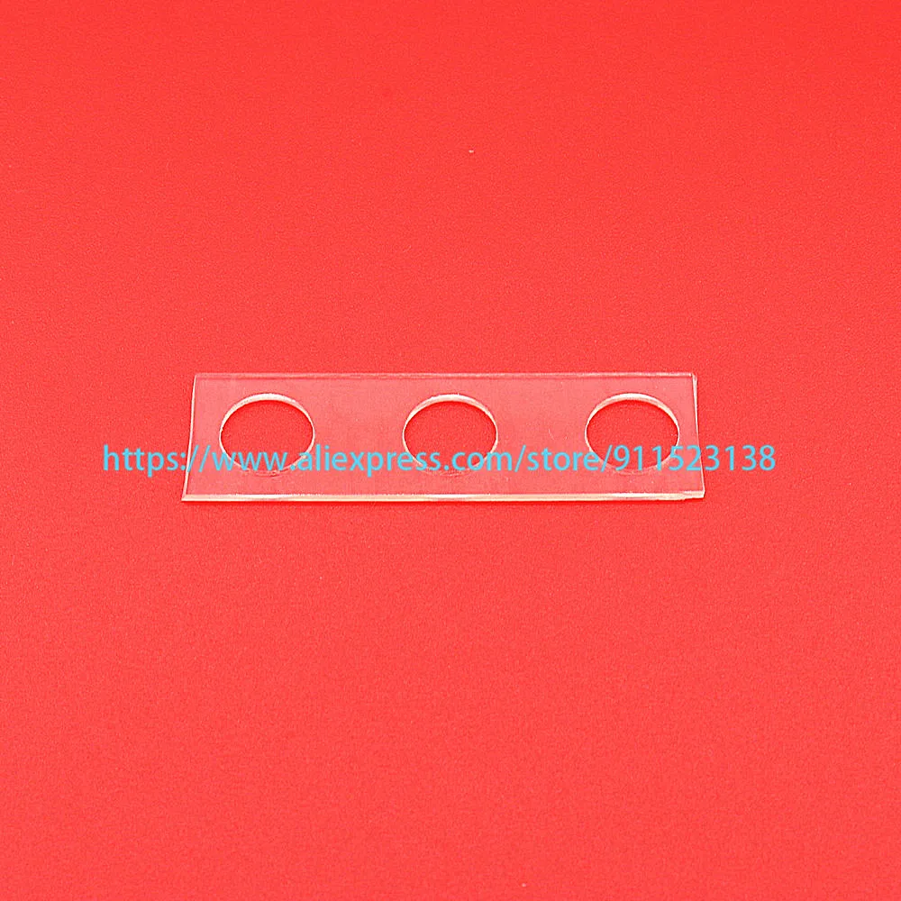 

100 Pcs Good Quality Tajima Embroidery Machine Spare Parts Presser Foot Adjusting Rubber 3 Holes Thickness 1mm