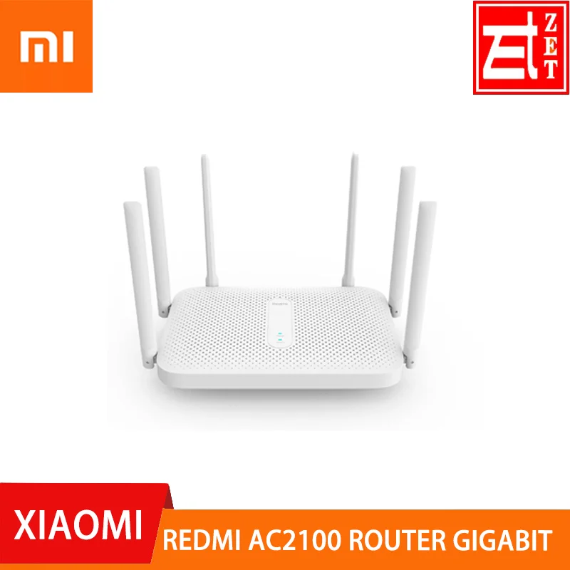 Xiaomi Redmi AC2100 маршрутизатор Gigabit 2 4G 5 0 ГГц двухдиапазонный 2033 Мбит/с беспроводной Wi Fi