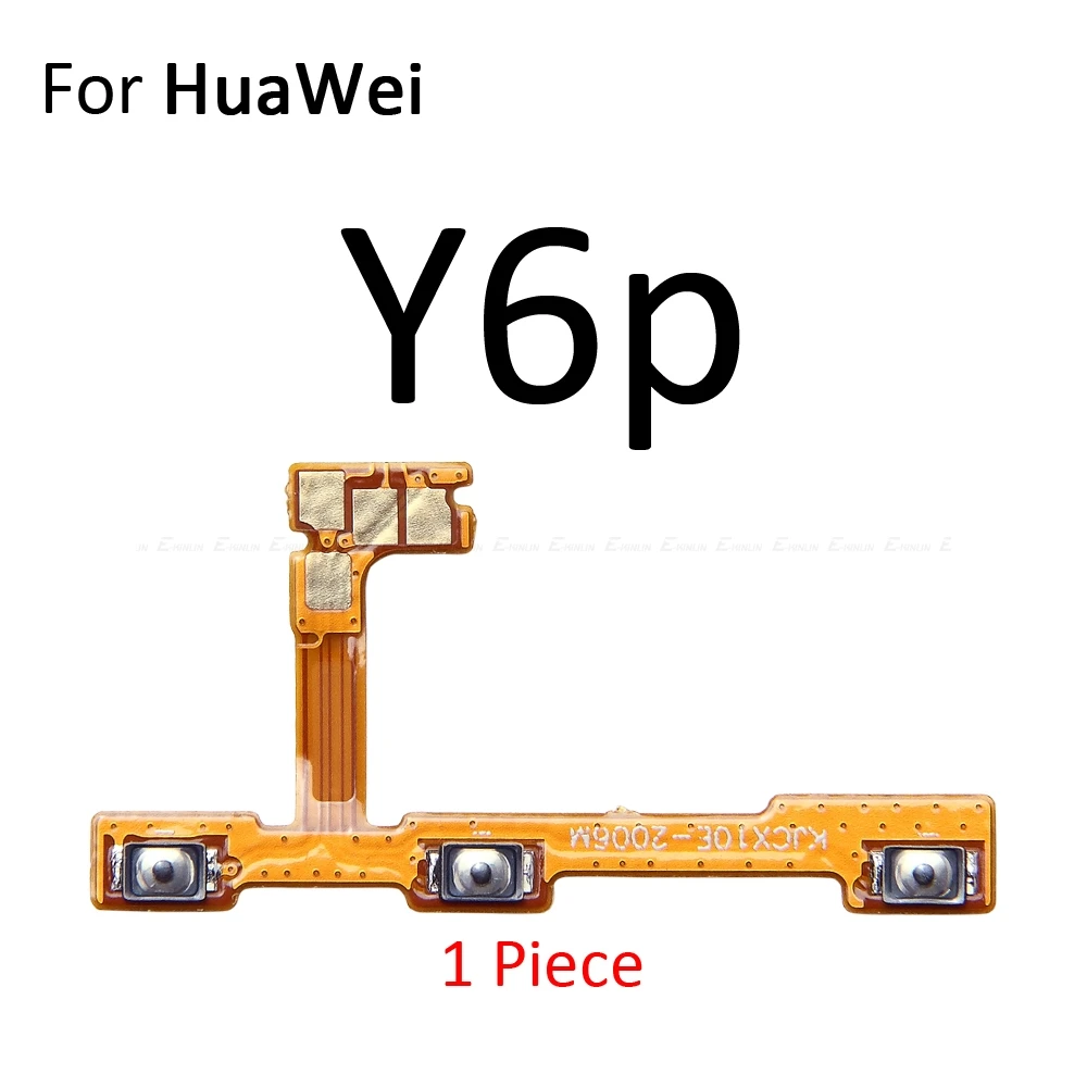 

10pcs/lot Switch Power ON OFF Button Flex Cable Ribbon For HuaWei Y9s Y8s Y8p Y7p Y6s Y6p Mute Silence Volume Key Repair Part