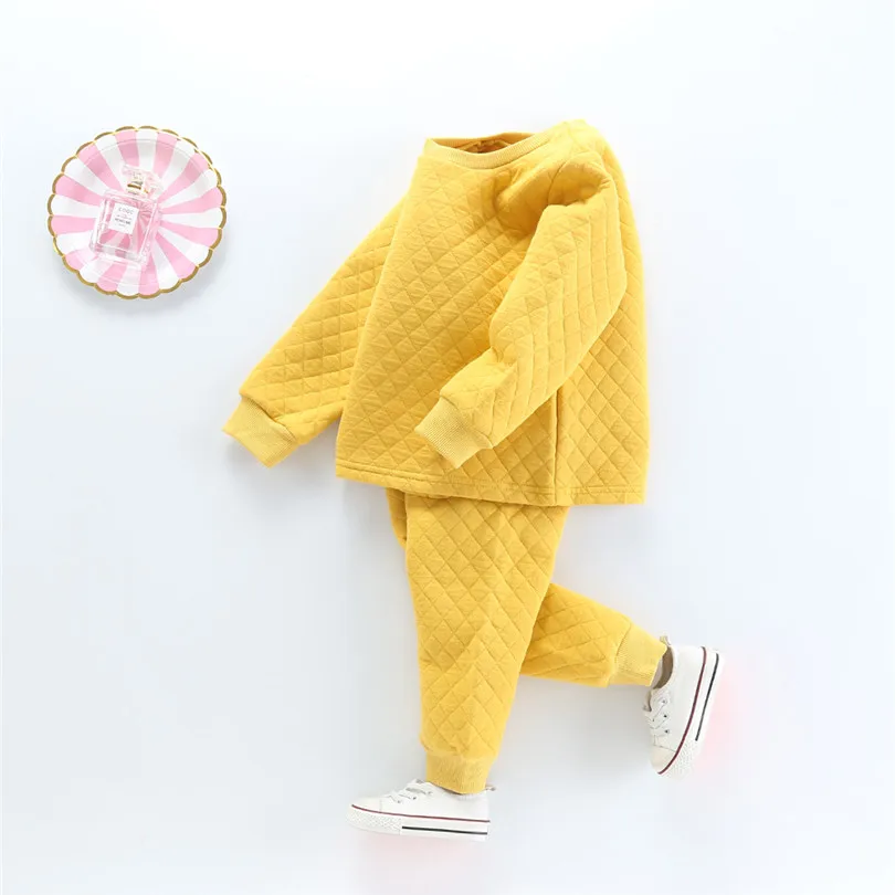 Комплект детских пижам одежда для мальчиков Сезон осень зима Для сна Детская