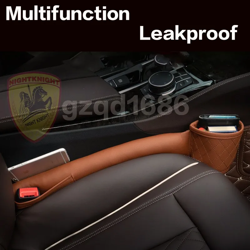 

1PCS Car Seat Leak-proof Seam Protective Plug Strip Leak-proof Strip Gap Filling Strip Water Cup Storage