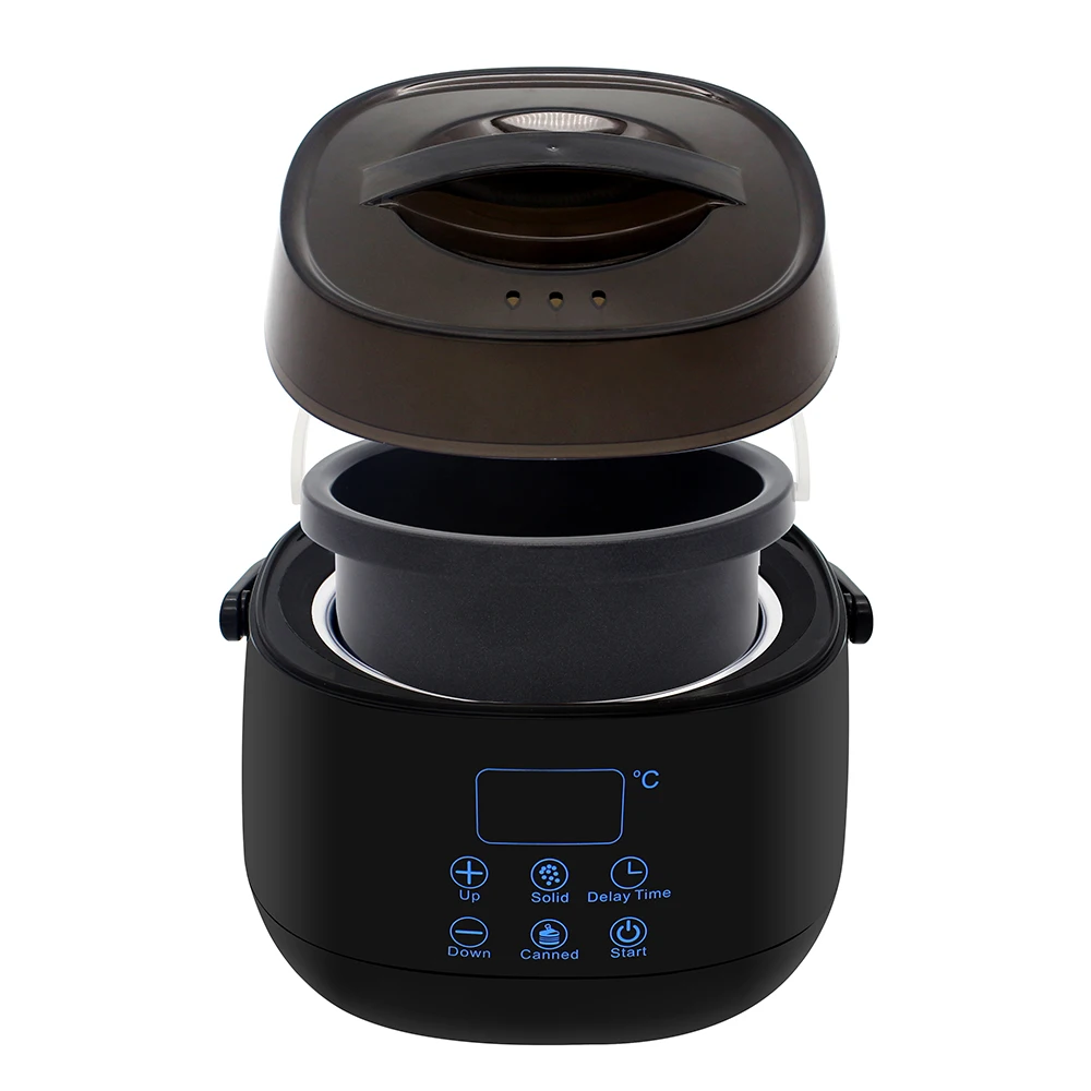 Цифровой нагреватель воска наборы Электрический расплава 200 г * 4 восковые бобы 50