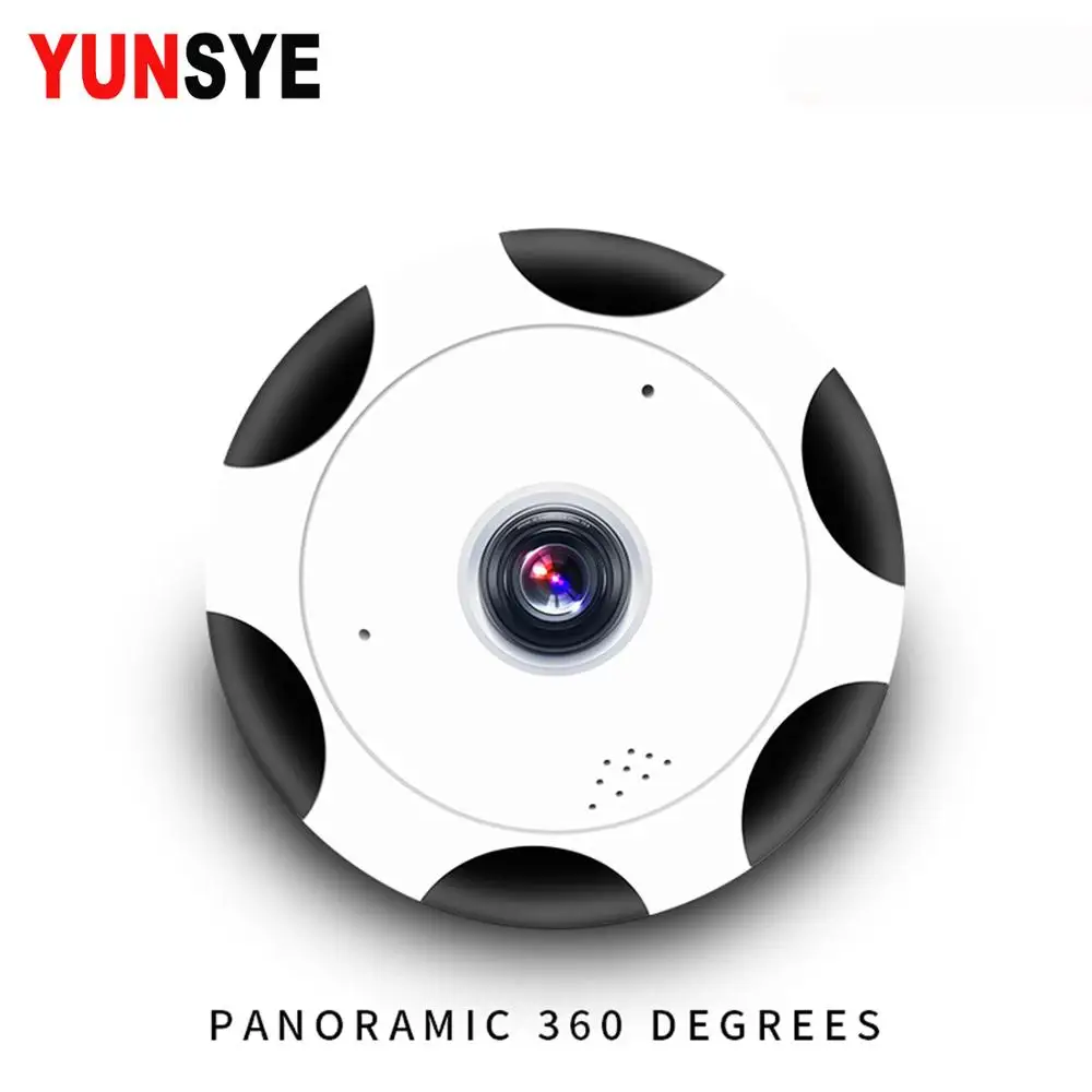 YUNSYE 360 градусов WiFi IP камера 960P 1080P Smart Panorama IPC P2P Беспроводная рыбий глаз 2.0MP CCTV VR