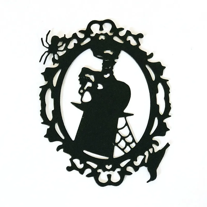 7 3*9 3 см рамка Скелет Скрапбукинг металлические резные штампы новый счастливый