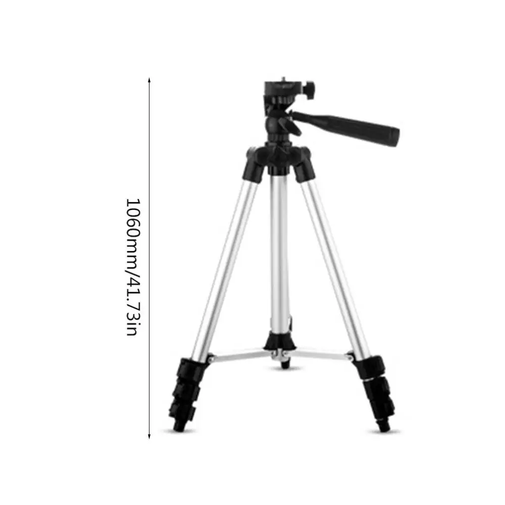 Штатив для телефона портативный штатив путешествий 4 секционная подставка ног с 3