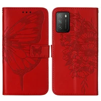 phone case for poco m3 case pu leather butterfly wallet slot case on xiaomi poco m3 flip case for poco x3 nfc funda cover etui