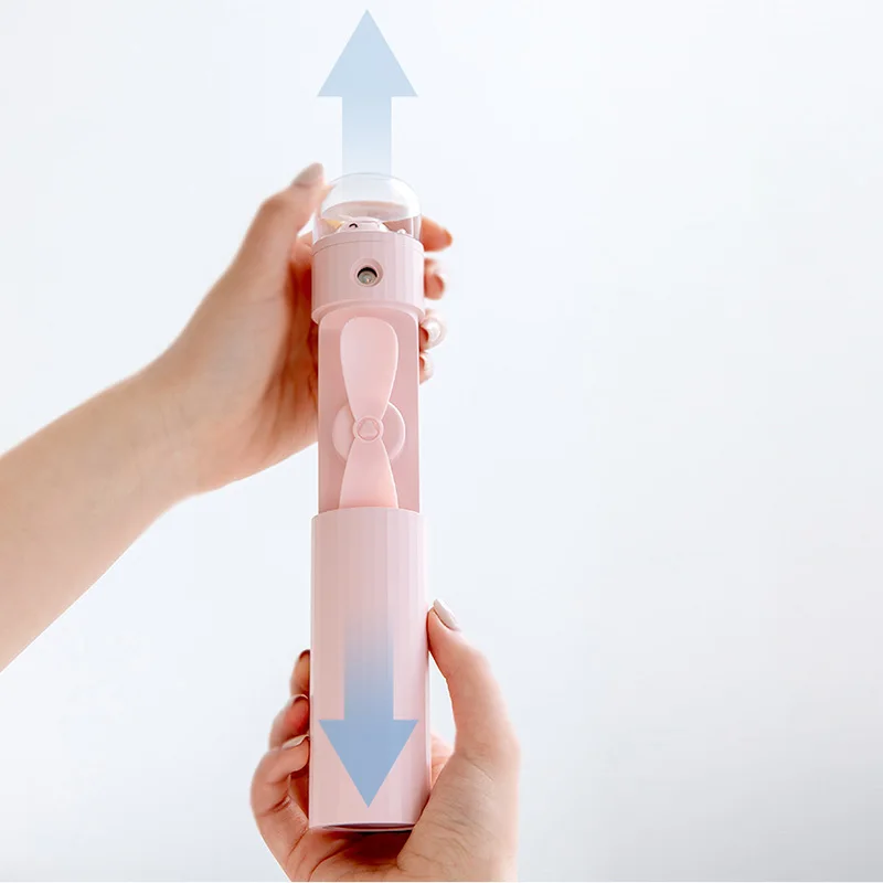 -Мини портативный вентилятор 3 скорости милый мультяшный USB воздушный охладитель