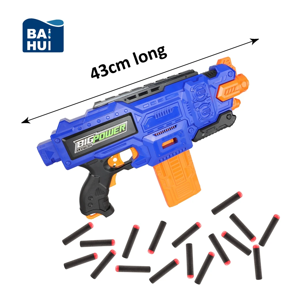 Мягкий пулемет для стрельбы по мишеням на воздушной подушке Airsoft Weapons Sniper Target Shoot Blasters Dart Toys для мальчиков, электрический поролоновый Пневматический оружие.