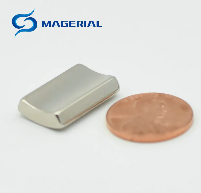 NdFeB магнит дуги OR18xIR14x45deg. x20 мм N42H сильный двигатель магнит для генераторов ветряной турбины Неодимовый Постоянный магнит