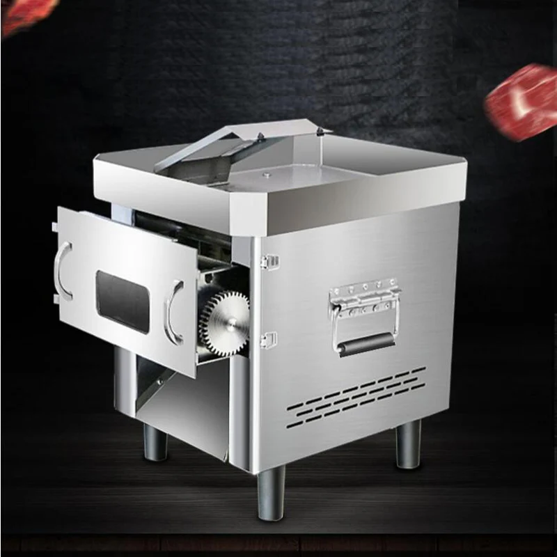 high quality stainless steel meat slicer pull type knife group sliced diced commercial household electric | Бытовая техника