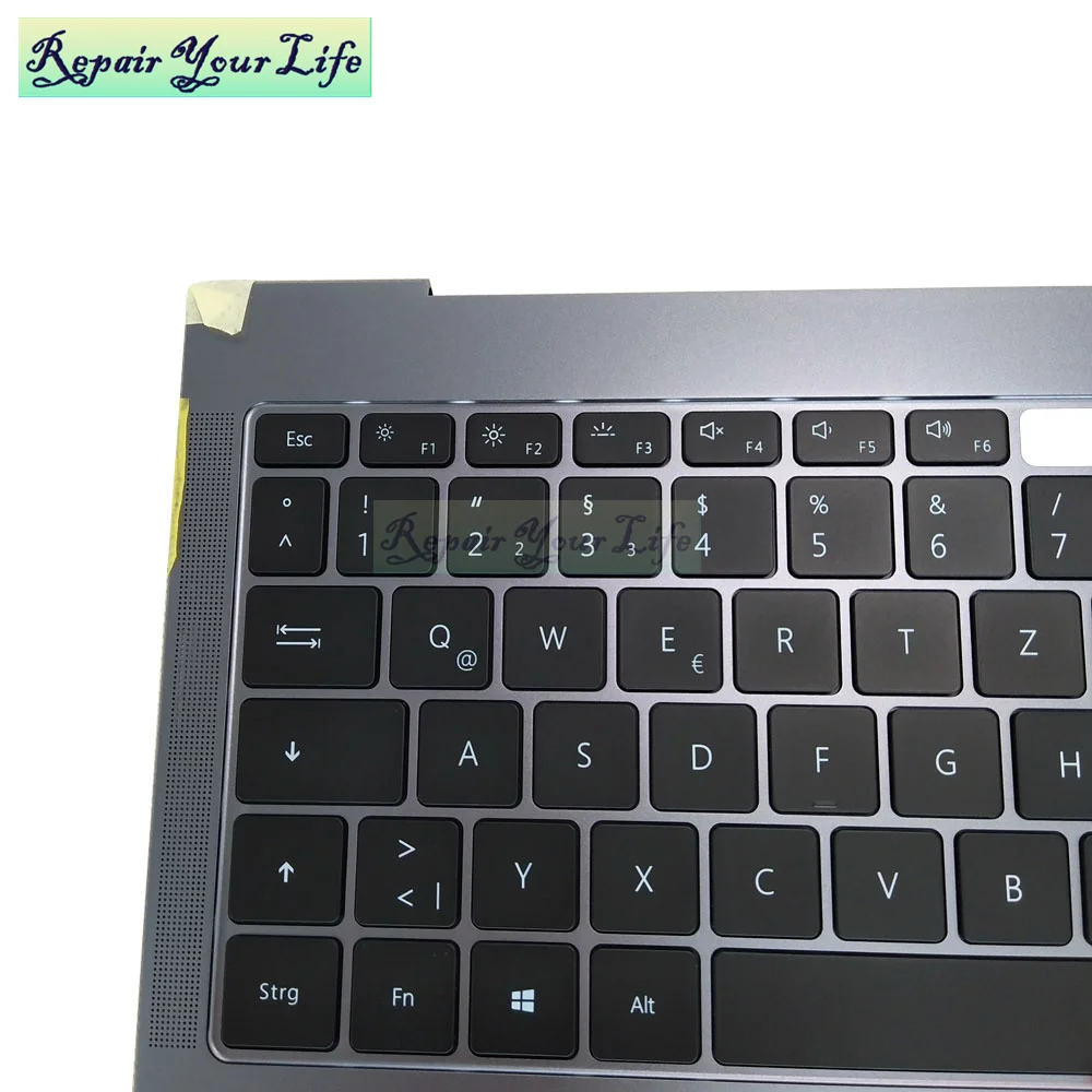 German keyboard backlight for Huawei 13.9&quot MateBook X Pro MACH-W29 W29BL W19 W19C GR keyboards Palmrest Top Case 9Z.NEXLN.001 |