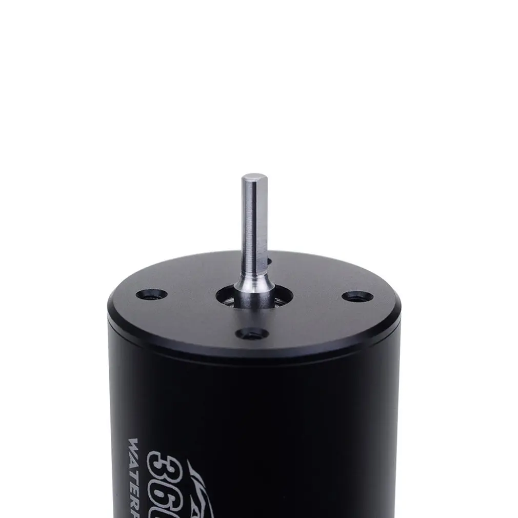Горячая 3660 бесщеточный двигатель 2600/3300KV 1200W водонепроницаемый Бесколлекторный двигатель для 1/10 RC автомобилей грузовиков запасные части Acessories