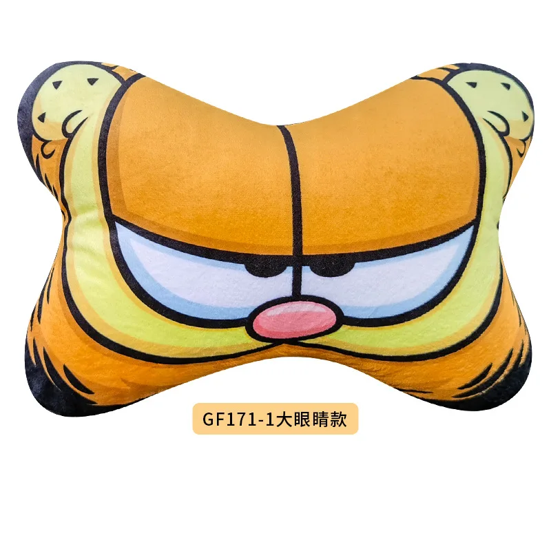 

Cartoon Car Headrest Neck Protection Pillow Pillow Short Plush Head Neck Pillow Four Seasons Universal Seat Pillow