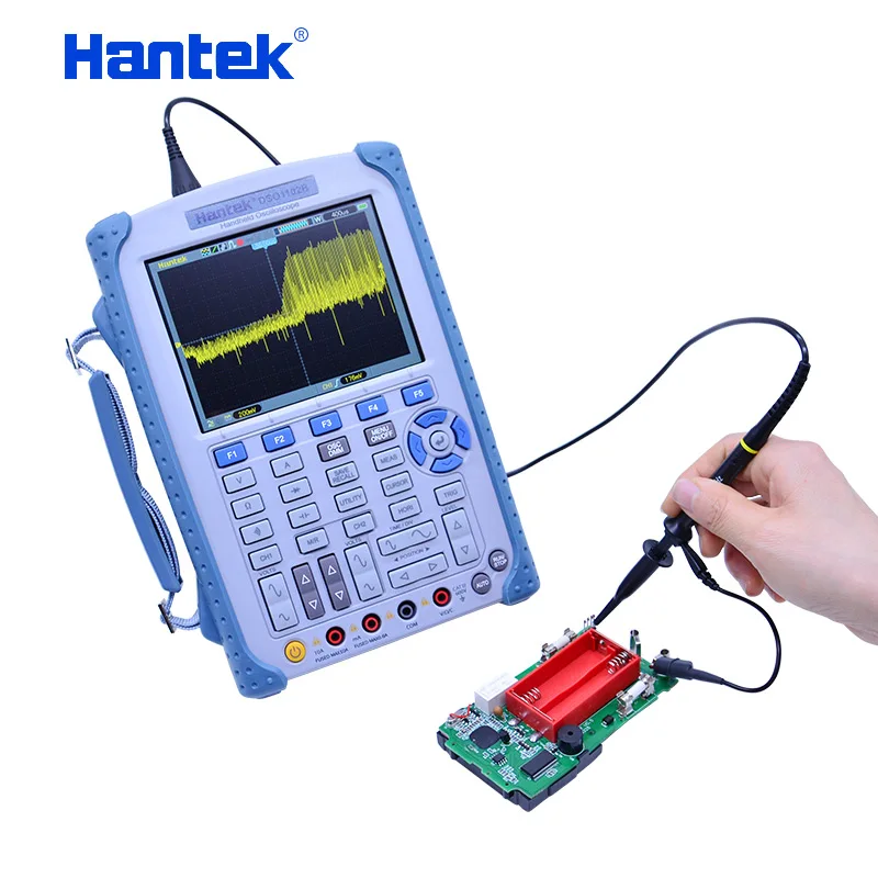 Hantek DSO1102B портативный сильный цифровой осциллограф/мультиметр 100 МГц полоса