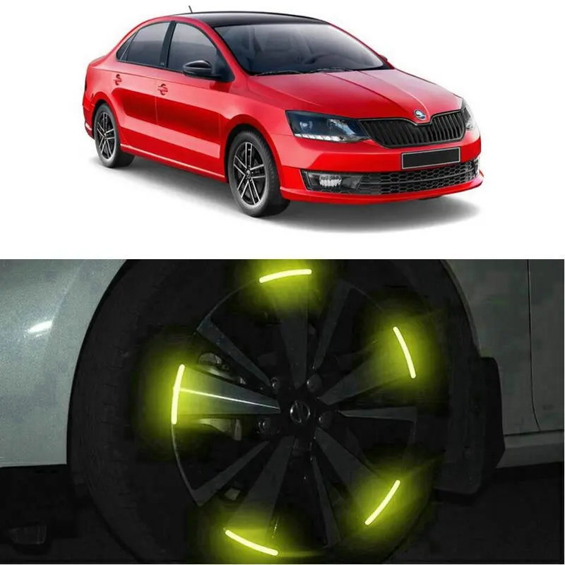 

20pc/lot Car Moto Wheel hubs sticker For Skoda rapid octavia 2 a5 a7 fabia Mountiaq yeti superb Citigo Enyaq iV Vision Slavia