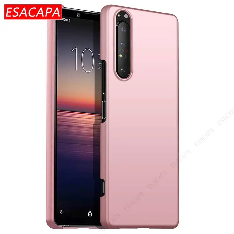 For Sony Xperia 1 III 10 III Frosted Matte Hard PC Protection Phone Case Shell for Xperia 1 II 10 5 ACE II Shockproof back Cover
