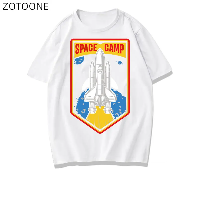 Нашивка ZOTOONE с инопланетянином космическим кораблем для одежды наклейки помощью