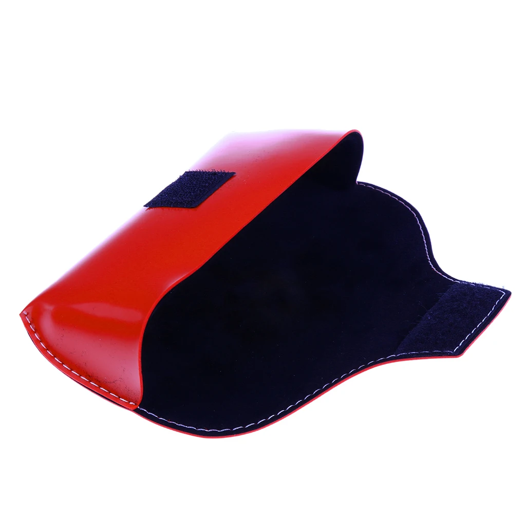 

Travel Artificial Leather Red Sunglasses Glasses Reading Eyeglass Pouch Storage Case Protector Box Holder