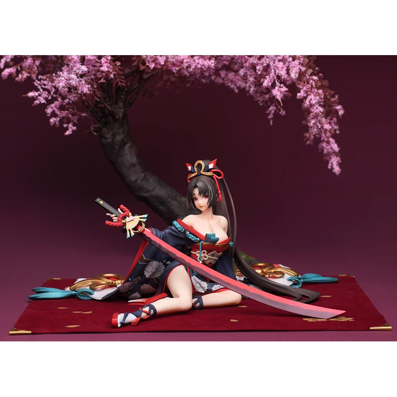 

Original Myethos Onmyoji Figure Demon Knife Girl Dolls 12Cm Pvc Anime Action Figurine Model Toys for Boys Gift