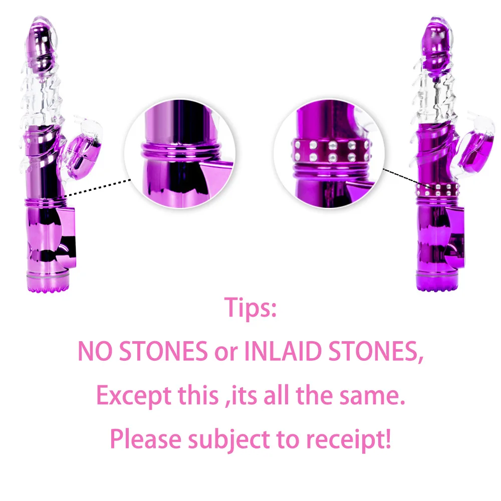 Вибраторы с двойным проникновением для женщин Вращающийся вибратор клитора