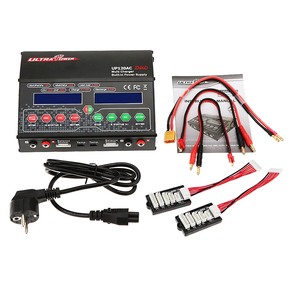 Зарядное устройство ультрамощное для аккумуляторов LiIo/LiFe/NiMH/NiCD/LiPo 120/100 Вт |