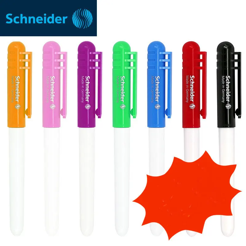 

Перьевая ручка Schneider BK401, перьевая ручка EF Iraurita Nib для студентов, специальная каллиграфия для экзамена, 0,35 мм, 7 цветов в наличии, офисные и школьные принадлежности