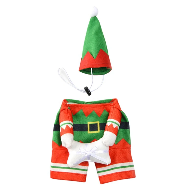 Одежда для домашних животных хлопковая забавная стоячая одежда набор одежды