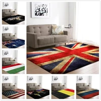 british flag 3d carpets living room area rug flannel national us uk flag bedroom kids rug carpet crawling play mat bath doormat