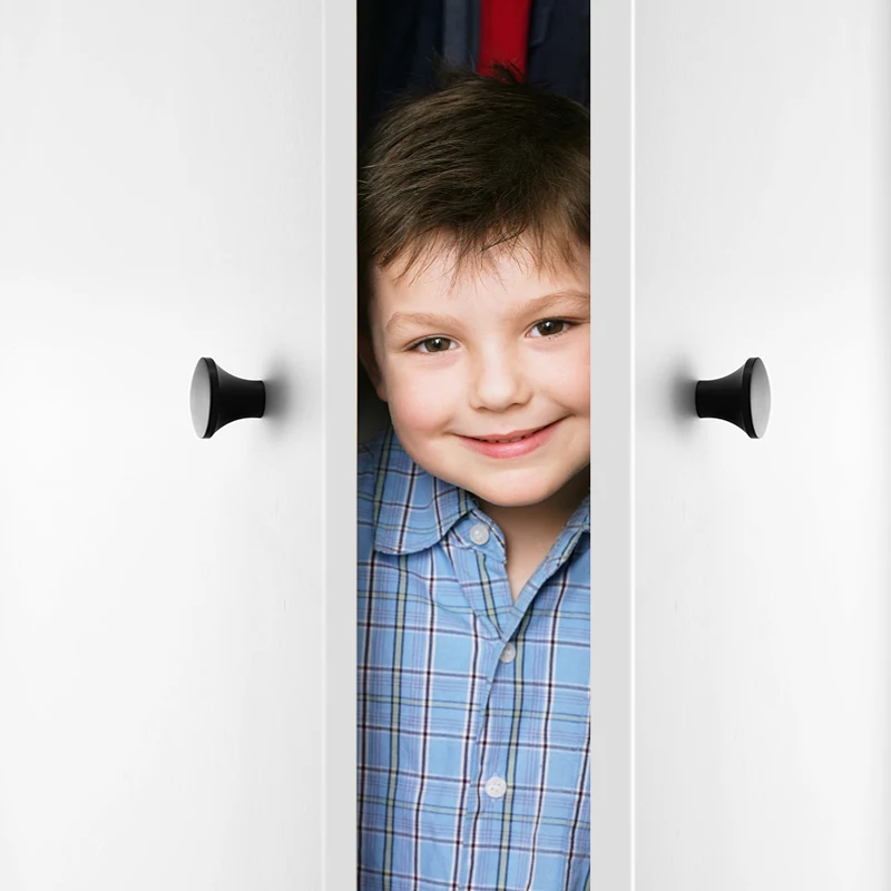 WV цинковый сплав твердый круглый одно отверстие коричневый Шкаф Ящики ручки