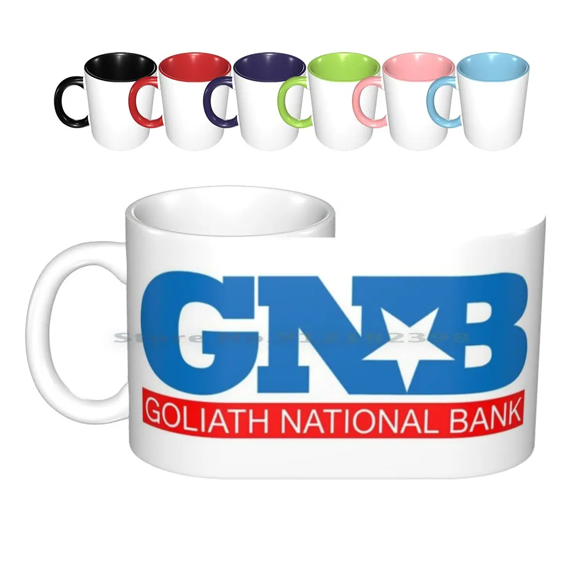 

Керамические кружки Gnb, кофейные чашки, Кружка для молока и чая Himym, как я встретил вашу маму, голиат, Национальный банк Gnb, звездное ТВ-шоу, кре...