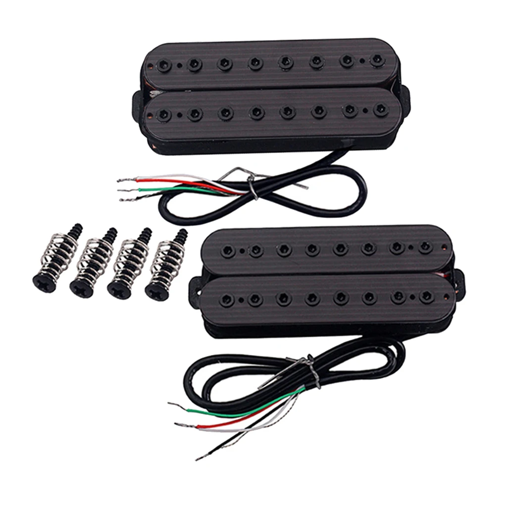 

8 Strings Neck Bridge Pickup Humbucker 18/20K for Guitar Parts