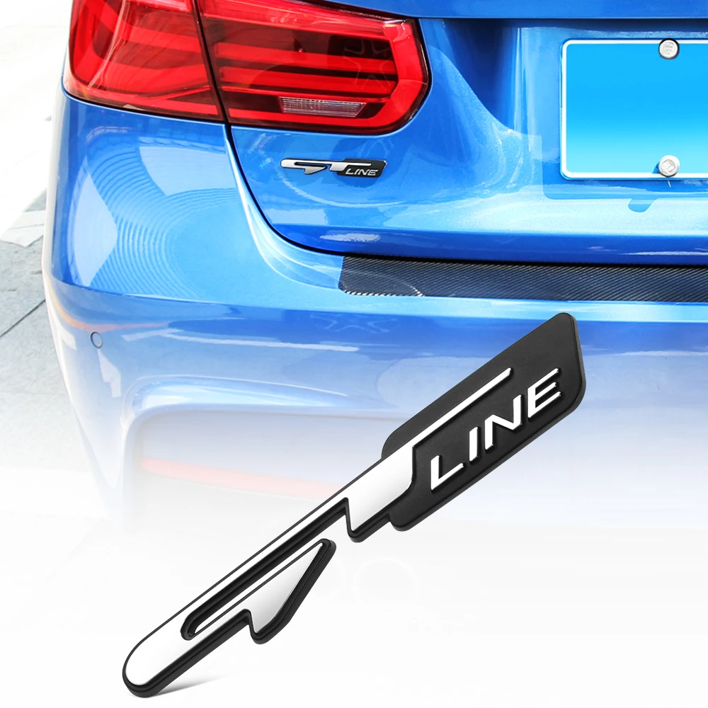 Автомобильные наклейки GT Line с буквами Переводные картинки аксессуары для KIA K2 K3 K4