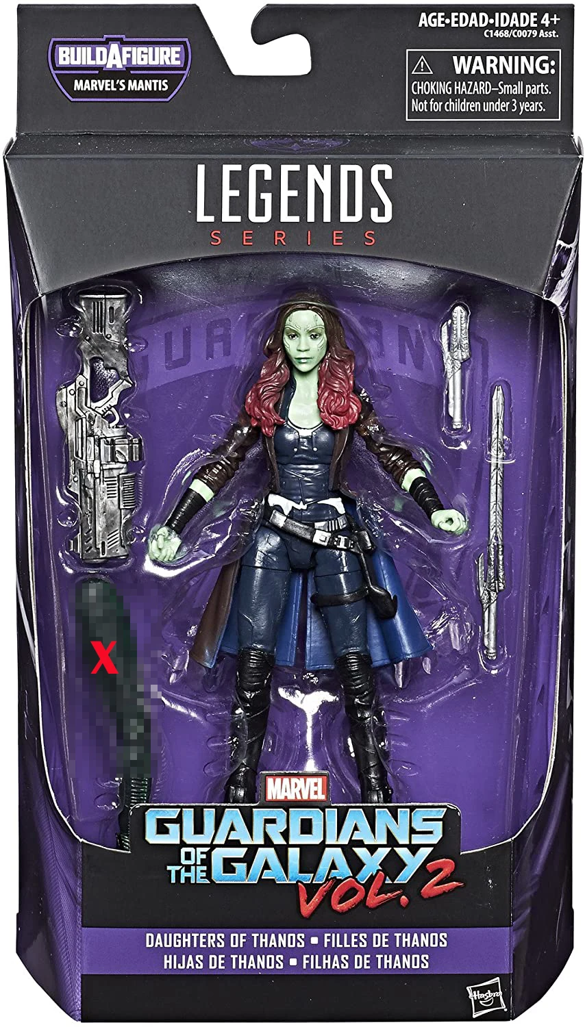 

Hasbro Marvel Legends Guardians of The Galaxy Nebula Gamora Star-Lord 15Cm Pvc Model Anime Figure Kids Gift Marvel Superhero